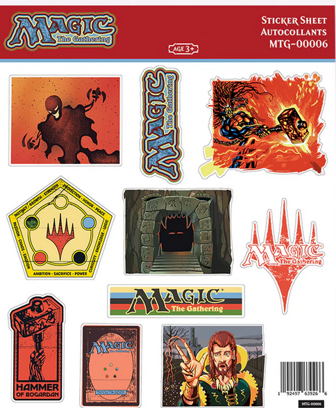 Magic: The Gathering: Sticker Sheet MTG-00006